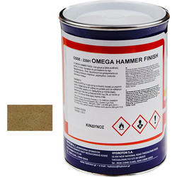 Hydroton Omega Hammer Finish Βερνικόχρωμα Μετάλλου Χαλκός-802 Σφυρήλατο 0.75lt