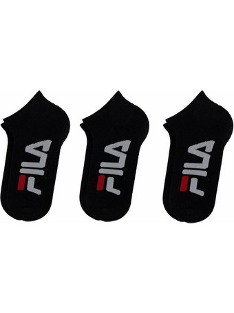 FILA 3 Pack Socks Kids F8199-200 Black - Μαύρο