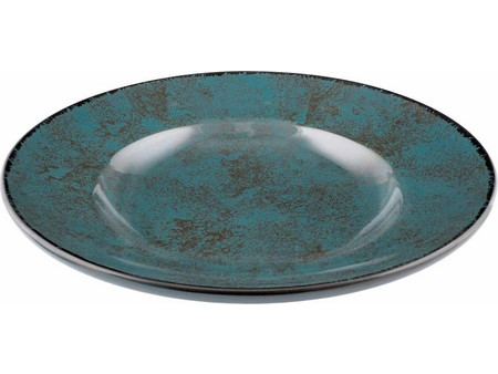 Oriana Ferelli Πιάτο Βαθύ Πορσελάνης Teal 27cm PR18274824