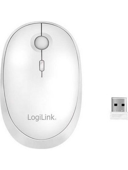 LogiLink ID0205 Ασύρματο Bluetooth Ποντίκι White