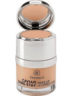 Dermacol Caviar Long Stay Make Up & Corrector 4 Tan Liquid Make Up 30ml