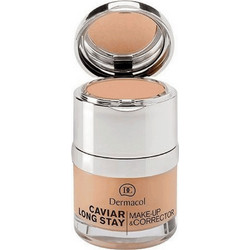 Dermacol Caviar Long Stay Make Up & Corrector 4 Tan Liquid Make Up 30ml
