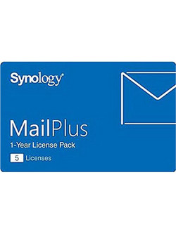 Synology MailPlus 5 License Pack - 5 Licences για τον Synology MailPlus server Synology MailPlus License Pack - 5 Email Accounts