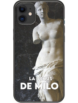 Θήκη La Venus De Milo iPhone 11 Black TPU (Μαύρη Σιλικόνη)