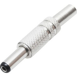 DM-3177 . Φις Τροφοδοσιας DC 5.5x2.1 Μεταλλικό Θηλυκό