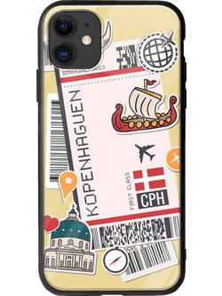 Θήκη Ticket To Kopenhaugen iPhone 11 Groove TPU (Tempered Glass και TPU)