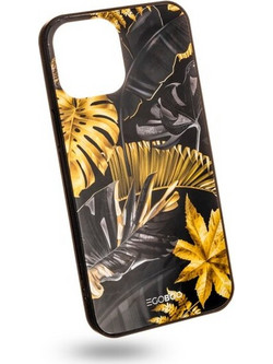 Θήκη Apple iPhone 12 Pro Max - Egoboo Case Mat TPU - Lux Leaves