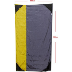 AlpinTec Favour Single Ψάθα Τέντα 100x180cm Anthracite Yellow