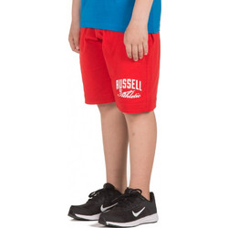 Russell Athletic Αθλητική Παιδική Βερμούδα Κόκκινη A9-913-1-422