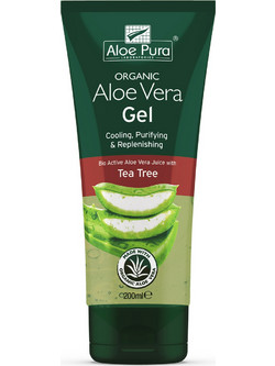 Optima Aloe Vera Tea Tree Ενυδατικό Gel Σώματος 200ml