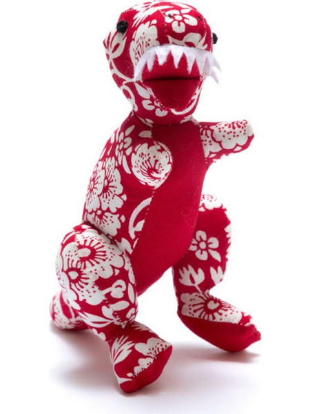 Synchronia Στεγόσαυρος Φλοράλ Red-White 14cm