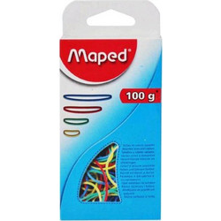 Λάστιχα χρωματιστά Maped (351101) - 100gr 351101