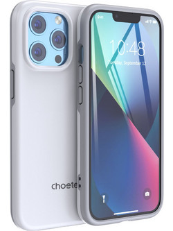 Choetech MFM Anti Drop Back Cover White (iPhone 13 Pro Max)