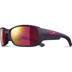 Julbo Whoops J4001119 Αθλητικά Γυαλιά Ηλίου Ορθογώνια Κοκάλινα Μαύρα με Πορτοκαλί Καθρέπτη Φακό