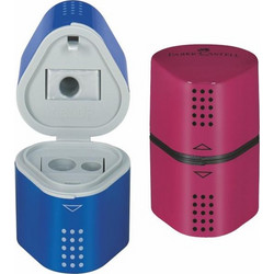 Faber-Castell Grip Trio 2001 Τριπλή Ξύστρα Βαρελάκι