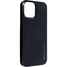 Mercury iJelly Back Cover Black (iPhone 12 Pro Max)