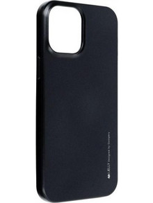 Mercury iJelly Back Cover Black (iPhone 12 Pro Max)