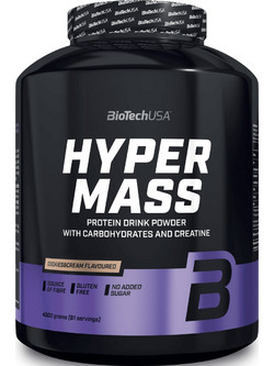 Biotech USA Hyper Mass Cookies & Cream Πρωτεΐνη Ορού Γάλακτος Όγκου 4kg