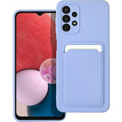 Forcell Card Back Cover Samsung Galaxy A13 5G - Violet