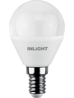 InLight Λάμπα LED για Ντουί E14 και Σχήμα G45 Φυσικό Λευκό 700lm 7.14.08.14.2 5207231002154
