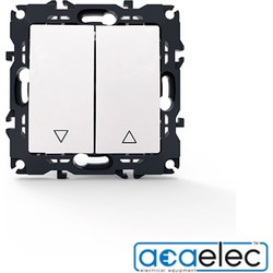 Aca PRIME Διακόπτης Ρολών με Κλίπ, 1-1P, 10AX, 250VAC - 1000110601