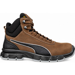 Puma Condor Mid Μποτάκια Ασφαλείας S3 Αδιάβροχα Καφέ