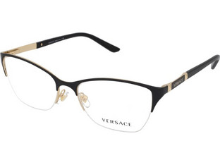 Versace VE1218 1342 Γυναικείος Σκελετός Γυαλιών Οράσεως Κοκάλινος Μαύρος