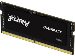 Kingston Fury Impact 8GB (1X8GB) DDR5 RAM 4800MHz C38 SoDimm Black