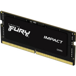 Kingston Fury Impact 8GB (1X8GB) DDR5 RAM 4800MHz C38 SoDimm Black
