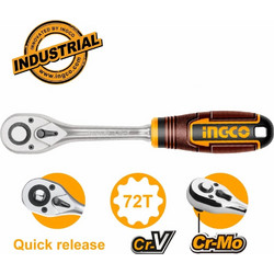 Επαγγελματική Καστάνια Ίσια 1/4'' Ingco HRTH0814 - 155mm - Δόντια 72Τ HRTH0814