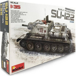 MiniArt SU-122 Συναρμολογούμενο Πλαστικό Μοντέλο Τανκ 1:35