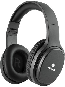 NGS Artica Taboo Ασύρματα Bluetooth Ακουστικά Over Ear Μαύρα