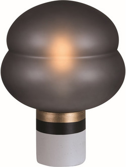 Zambelis Lights 1XE27 Πορτατίφ Ε27 Μαύρο Λευκό Φ25xΥ36cm