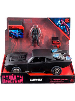 Spin Master DC Batman The Movie με Batmobile Φιγούρα Δράσης για 4+ Ετών 10cm