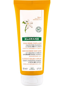 Klorane Sun Radiance Tamanu & Monoi Φυτικό Conditioner για Επανόρθωση για Ξηρά Μαλλιά 200ml