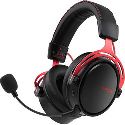 Mpow MPBH415AR Ασύρματο Gaming Headset Over Ear Black Red