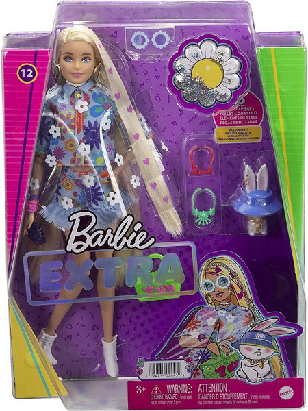 Mattel Barbie Extra Doll Flower Power