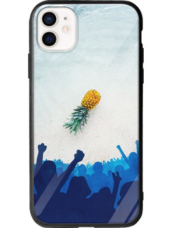 Θήκη Pineapple iPhone 12 mini Groove TPU (Tempered Glass και TPU)