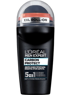 L'Oreal Expert Carbon Protect Anti-Perspirant Ανδρικό Αποσμητικό Roll On 48h 50ml