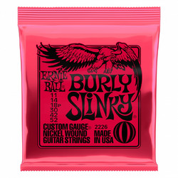 Ernie Ball 2226 ορδές Σετ 6 Χορδές Ηλεκτρικής Κιθάρας Nickel Plated Steel 11-52" Custom Light Tension