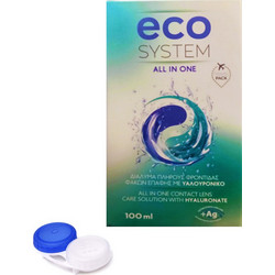 ECOsystem ALL in ONE Υγρό Φακών Επαφής 100ml