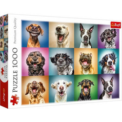 Puzzle Trefl Αστεία Σκυλάκια 1000 Κομμάτια
