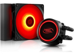 Deepcool Gammaxx L120T Red Υδρόψυξη CPU 120mm Κόκκινο για Socket AM2 / AM2+ / AM3 / AM3+ / FM1 / FM2 / 115x / 1366 / 2011 / 2066 / 2011-3 / AM4 / FM2+ / 1200