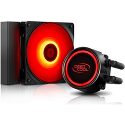 Deepcool Gammaxx L120T Red Υδρόψυξη CPU 120mm Κόκκινο για Socket AM2 / AM2+ / AM3 / AM3+ / FM1 / FM2 / 115x / 1366 / 2011 / 2066 / 2011-3 / AM4 / FM2+ / 1200