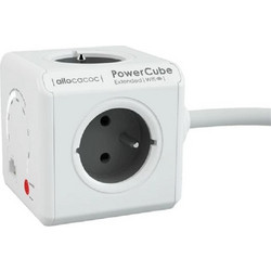 POWERCUBE Extended WiFi with cable 1.5m (white/gray)
