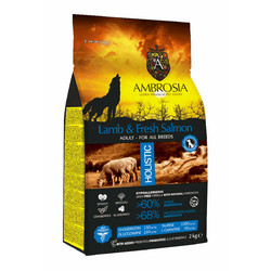 Ambrosia Adult Grain Free with Fresh & Fresh Salmon 2kg