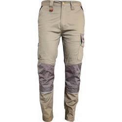 ERGOLINE Παντελόνι Εργασίας STRETCH Χακί Unisex PYTHON (006539-CHAKI)