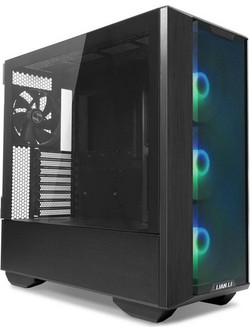 Lian Li Lancool III RGB Black Gaming Midi Tower Κουτί Υπολογιστή RGB με Πλαϊνό Παράθυρο