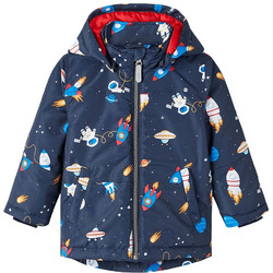 Name It Παιδικό Μπουφάν Χειμωνιάτικο Softshell Αδιάβροχο Αντιανεμικό Μπλε 13208139