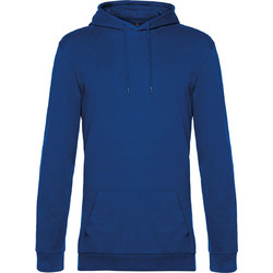 B&C Collection Ανδρικό Φούτερ με Κουκούλα & Τσέπες Blue WU03W